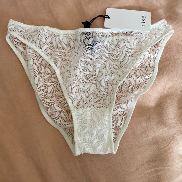 else Other - Acacia Bikini Brief - Off White - NWT
